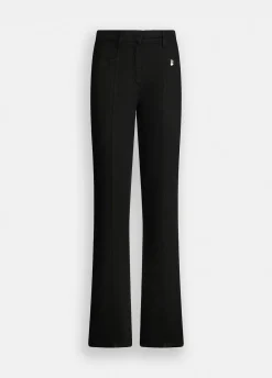 Liu Jo Pantalón acampanado de bull de algodón-Mujer Pantalones