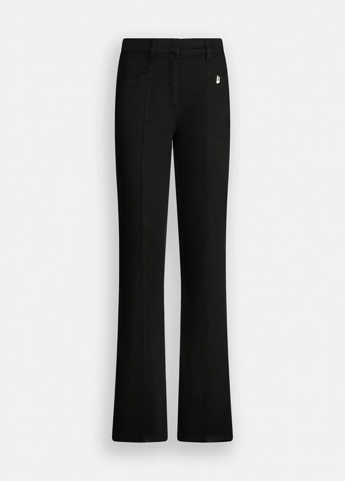 Liu Jo Pantalón acampanado de bull de algodón-Mujer Pantalones