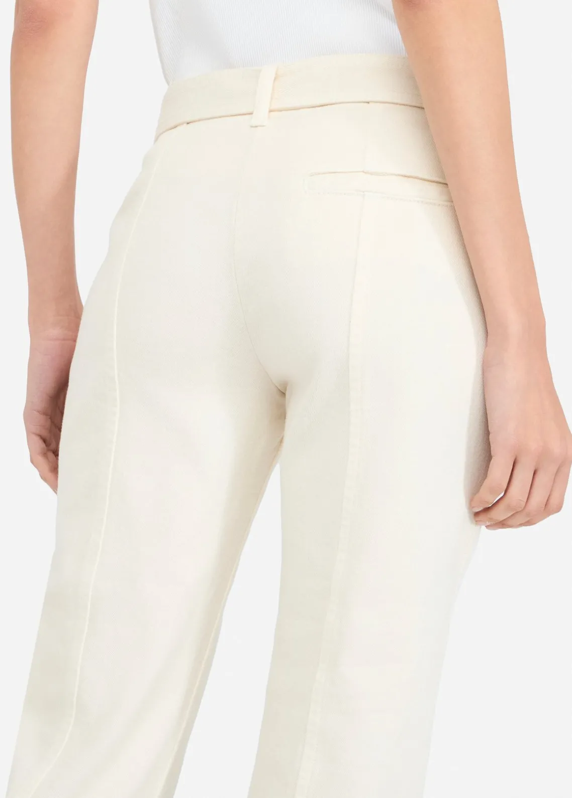 Liu Jo Pantalón acampanado de bull de algodón-Mujer Pantalones