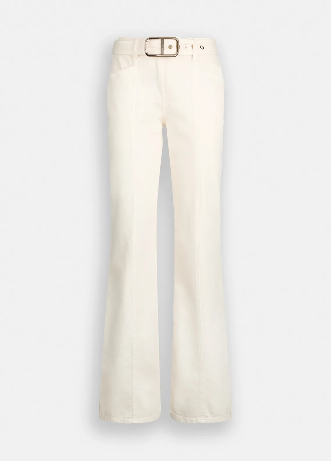 Liu Jo Pantalón acampanado de bull de algodón-Mujer Pantalones
