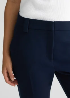 Liu Jo Pantalón acampanado de cady crepé-Mujer Pantalones|Tailleur