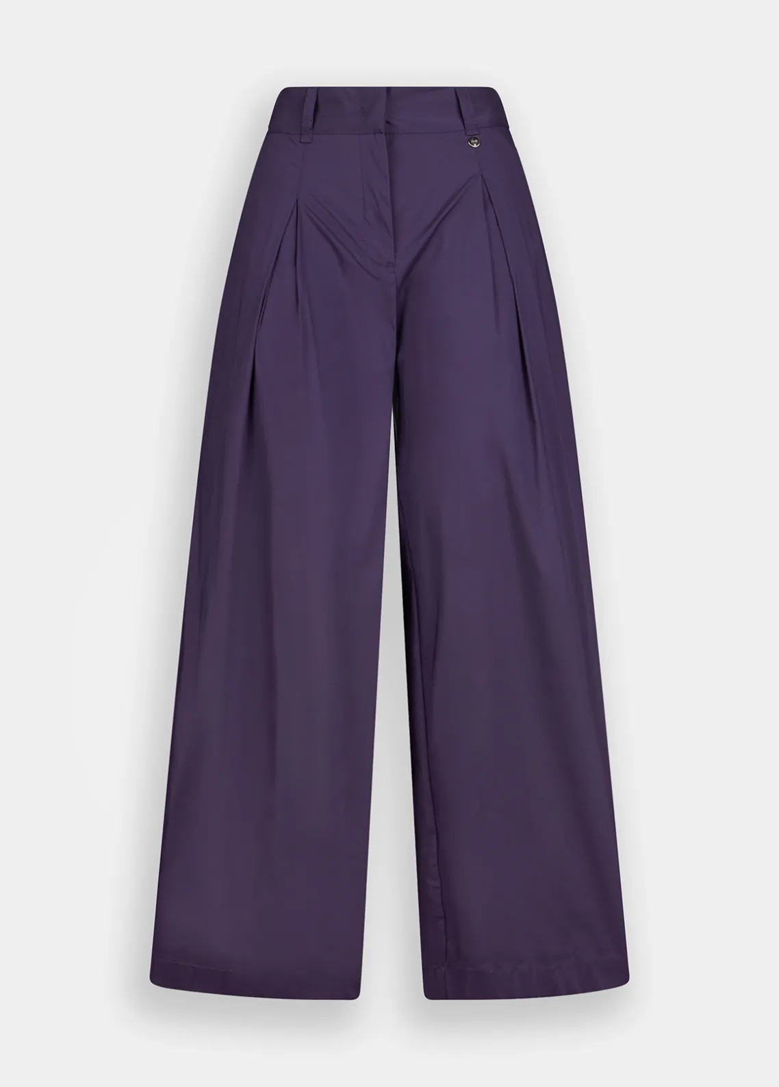 Liu Jo Pantalón acampanado de popelina-Mujer Pantalones
