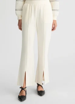 Liu Jo Pantalón acampanado de punto-Mujer Ropa Deportiva|Pantalones