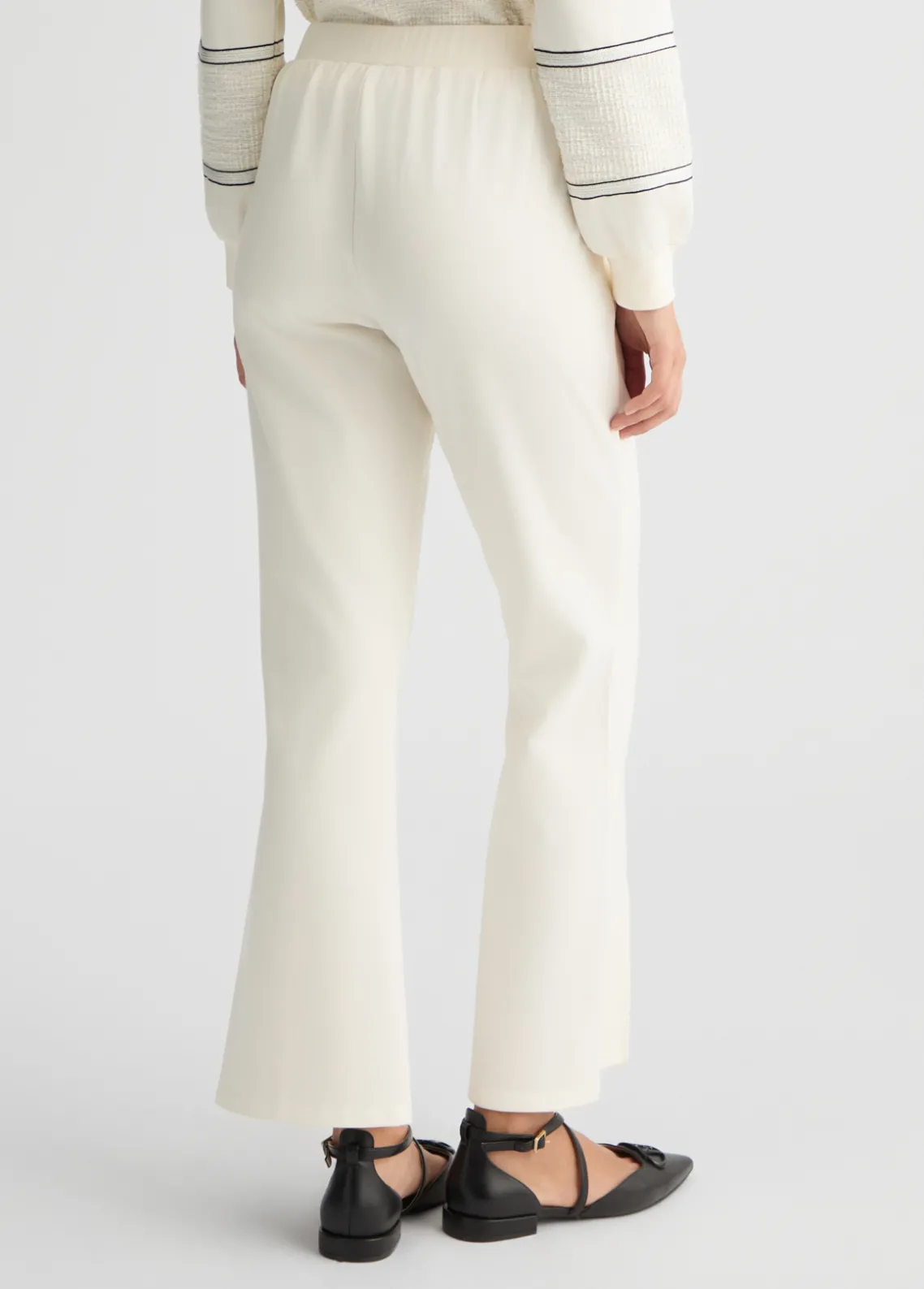Liu Jo Pantalón acampanado de punto-Mujer Ropa Deportiva|Pantalones