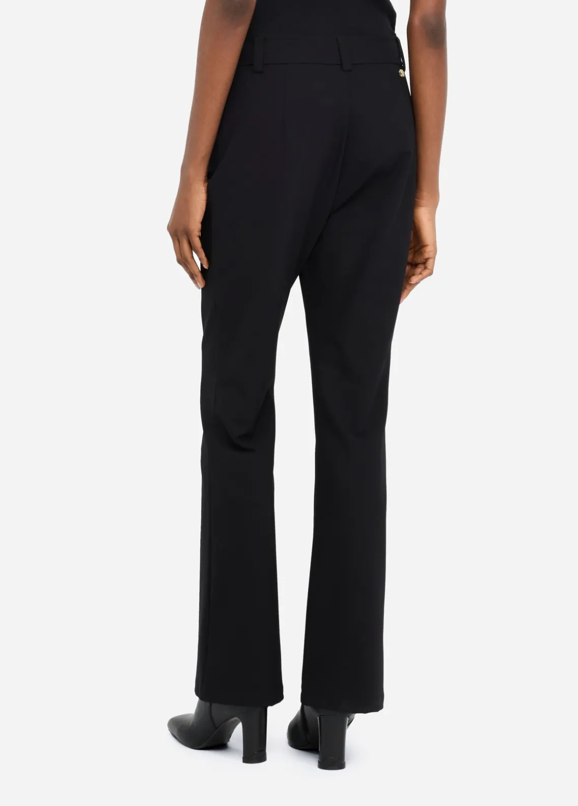 Liu Jo Pantalón acampanado de talle alto-Mujer Ropa Deportiva|Pantalones