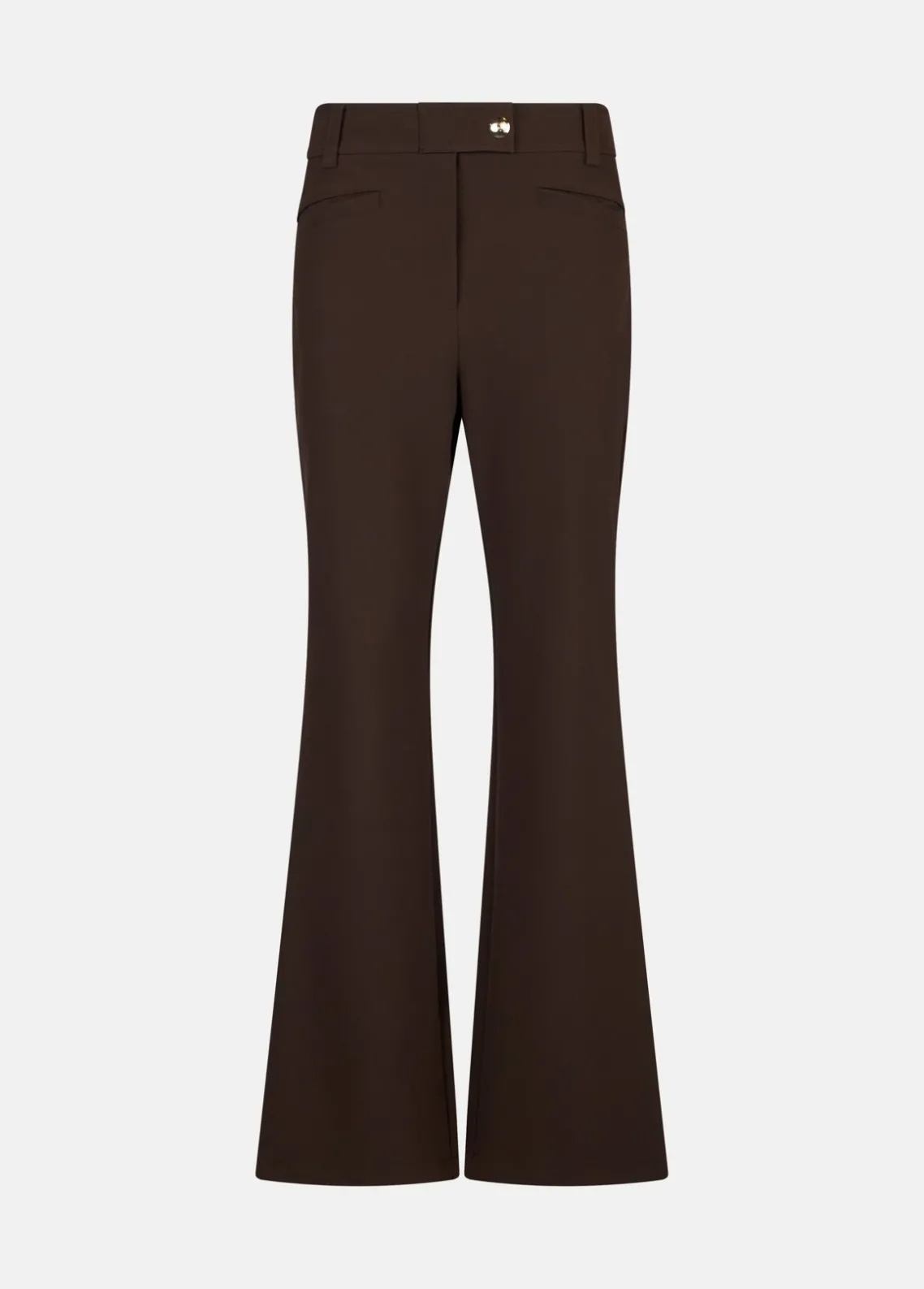 Liu Jo Pantalón acampanado de talle alto-Mujer Ropa Deportiva|Pantalones