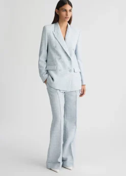 Liu Jo Pantalón acampanado de talle alto-Mujer Pantalones|Tailleur