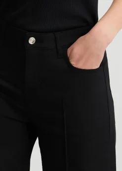 Liu Jo Pantalón acampanado de talle alto-Mujer Pantalones