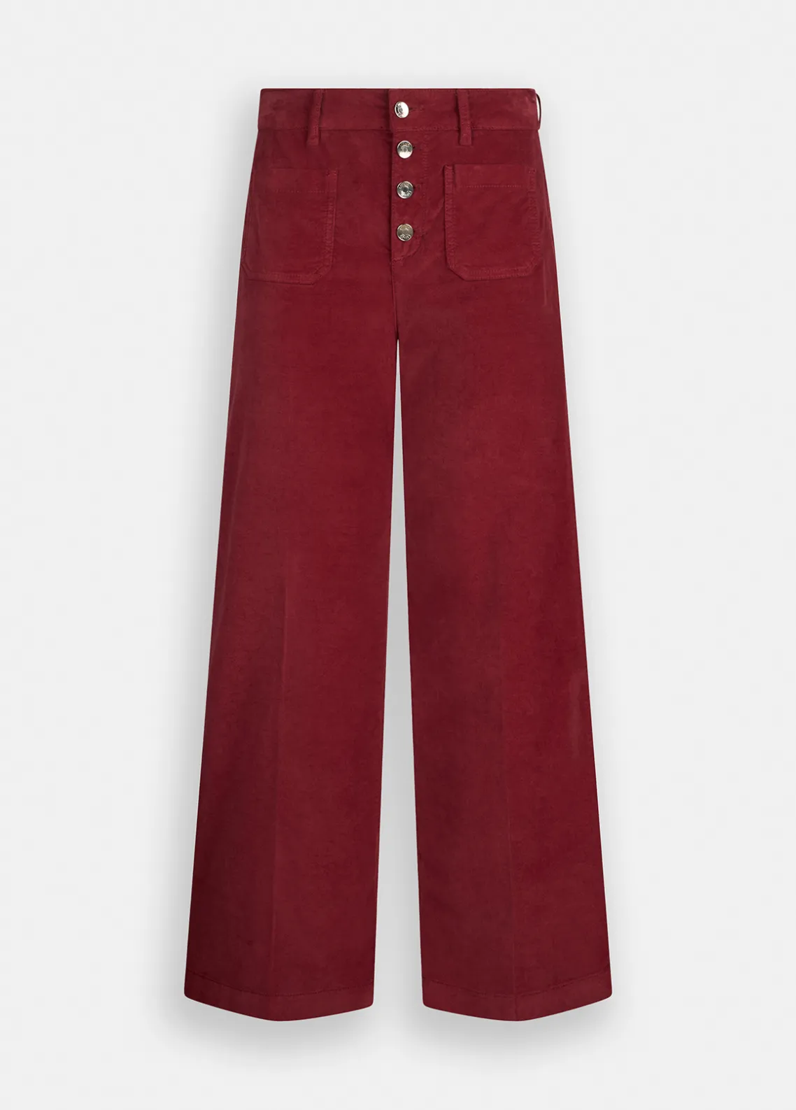 Liu Jo Pantalón acampanado de terciopelo-Mujer Pantalones