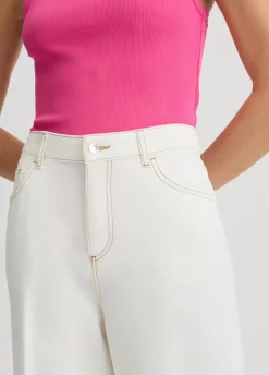 Liu Jo Pantalón acampanados de talle alto-Mujer Pantalones