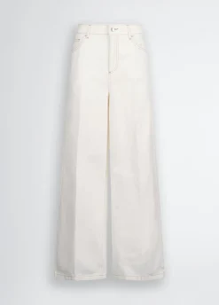 Liu Jo Pantalón acampanados de talle alto-Mujer Pantalones