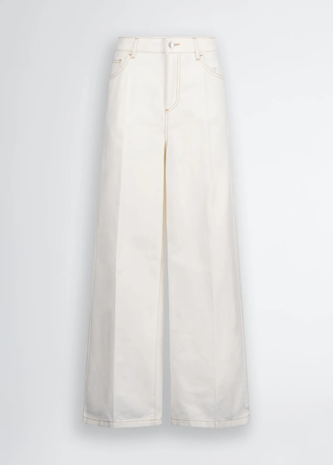 Liu Jo Pantalón acampanados de talle alto-Mujer Pantalones