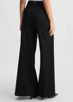 Liu Jo Pantalón ancho con cinturón-Mujer Pantalones