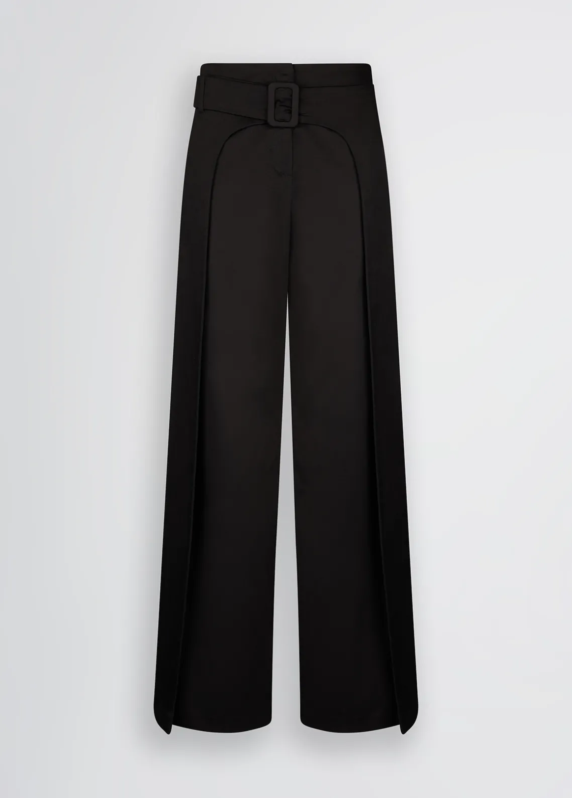 Liu Jo Pantalón ancho con cinturón-Mujer Pantalones