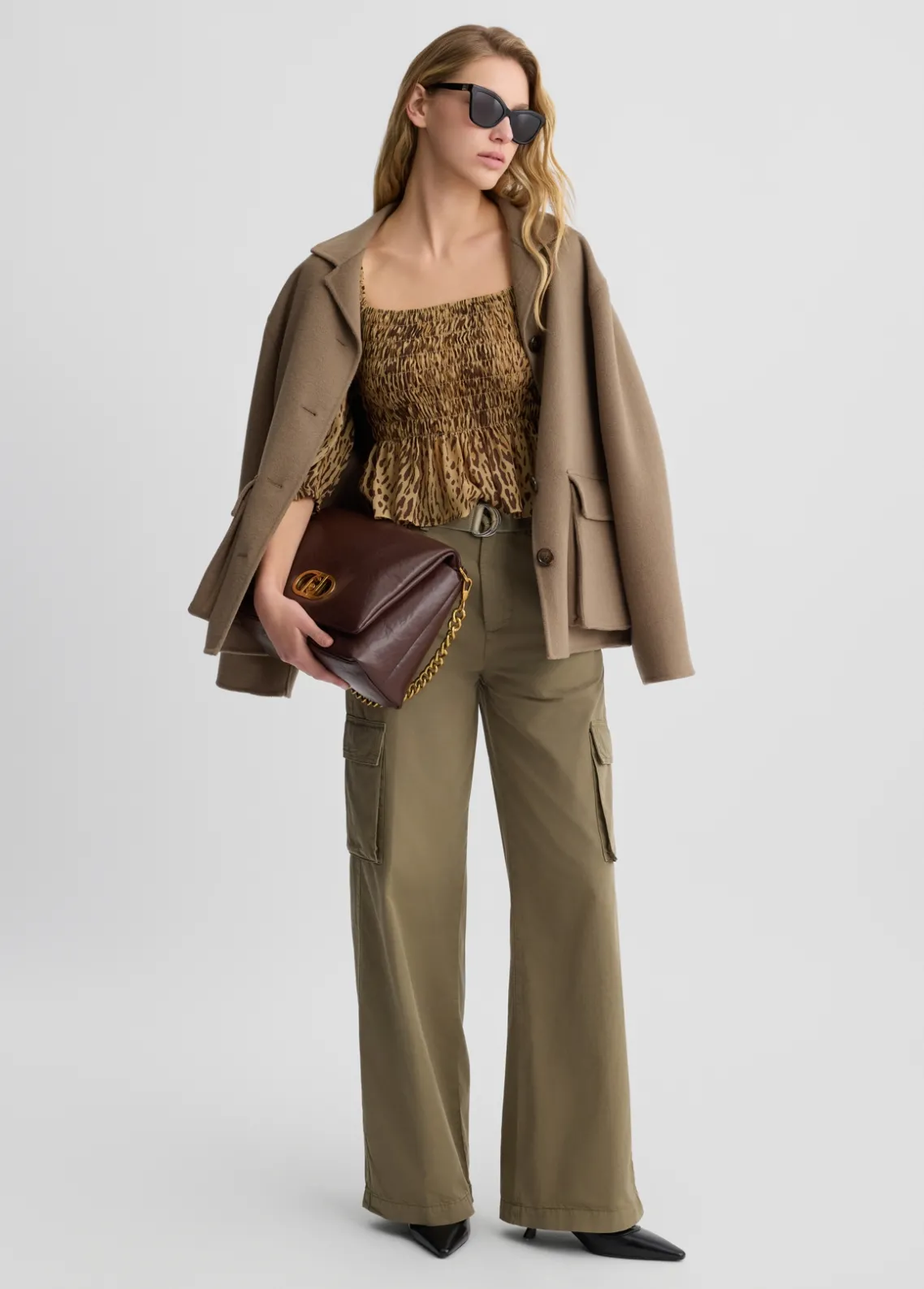 Liu Jo Pantalón cargo-Mujer Pantalones