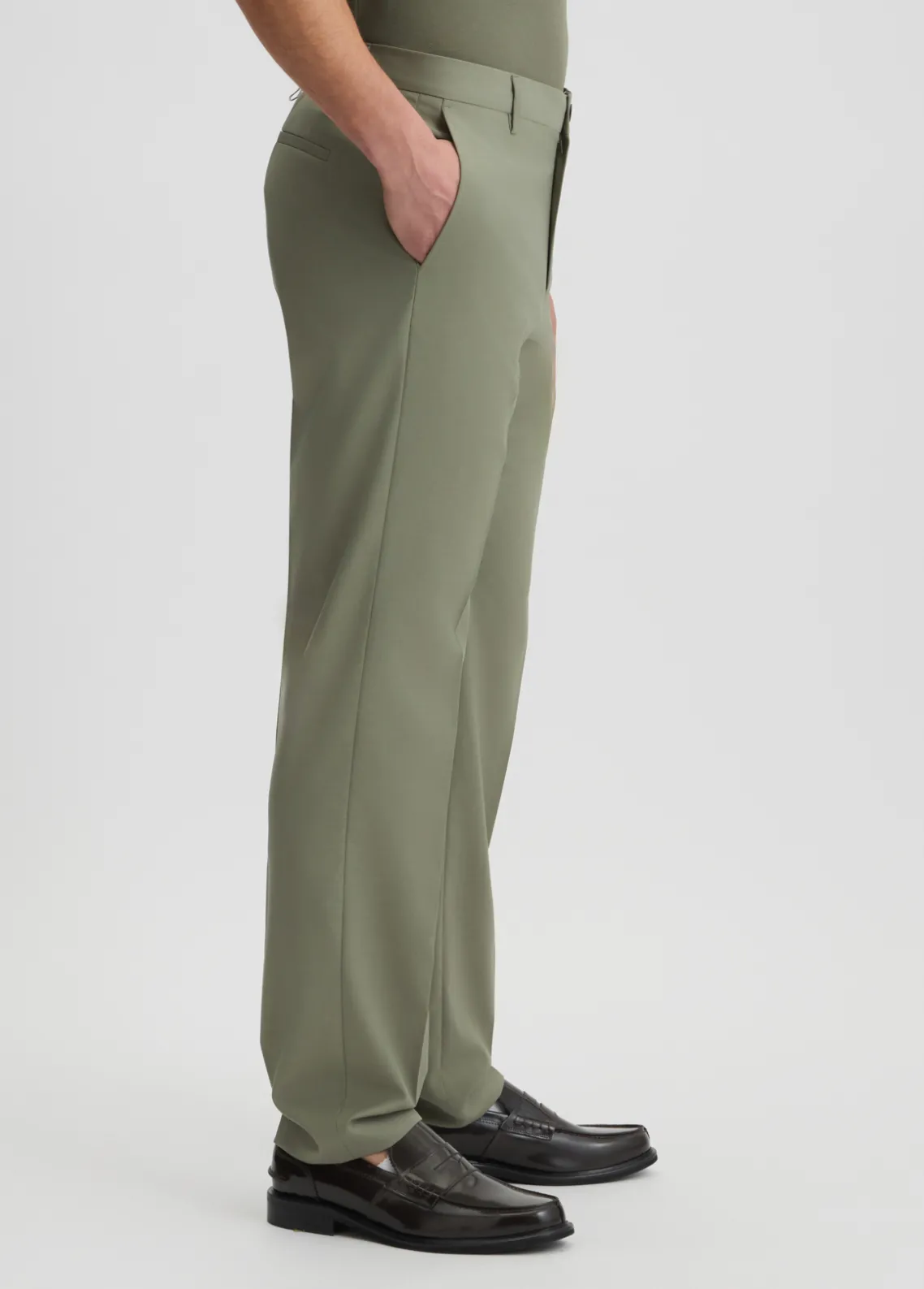 Liu Jo Pantalón chino de corte recto-Hombre Pantalones