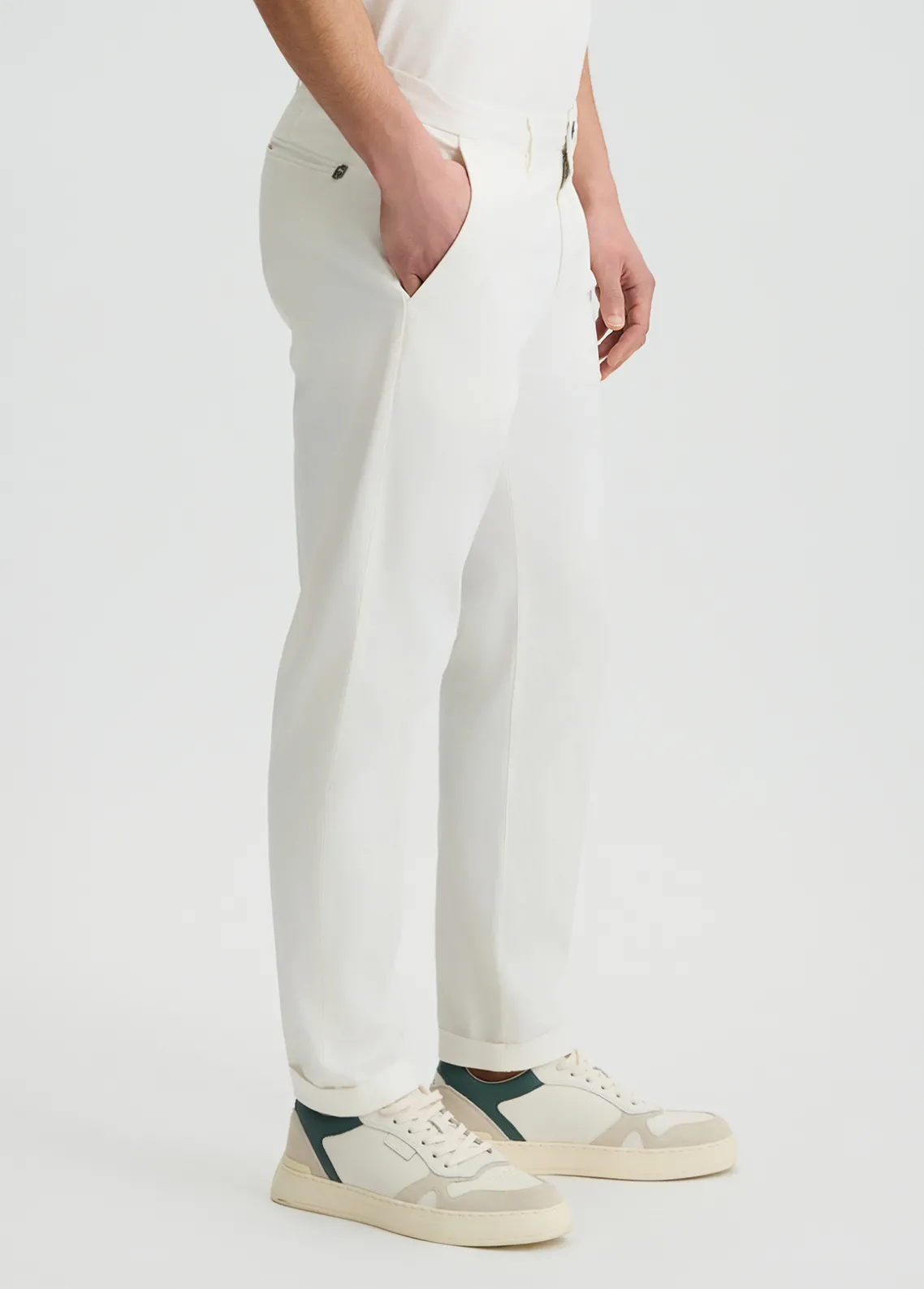 Liu Jo Pantalón chino entallado-Hombre Pantalones