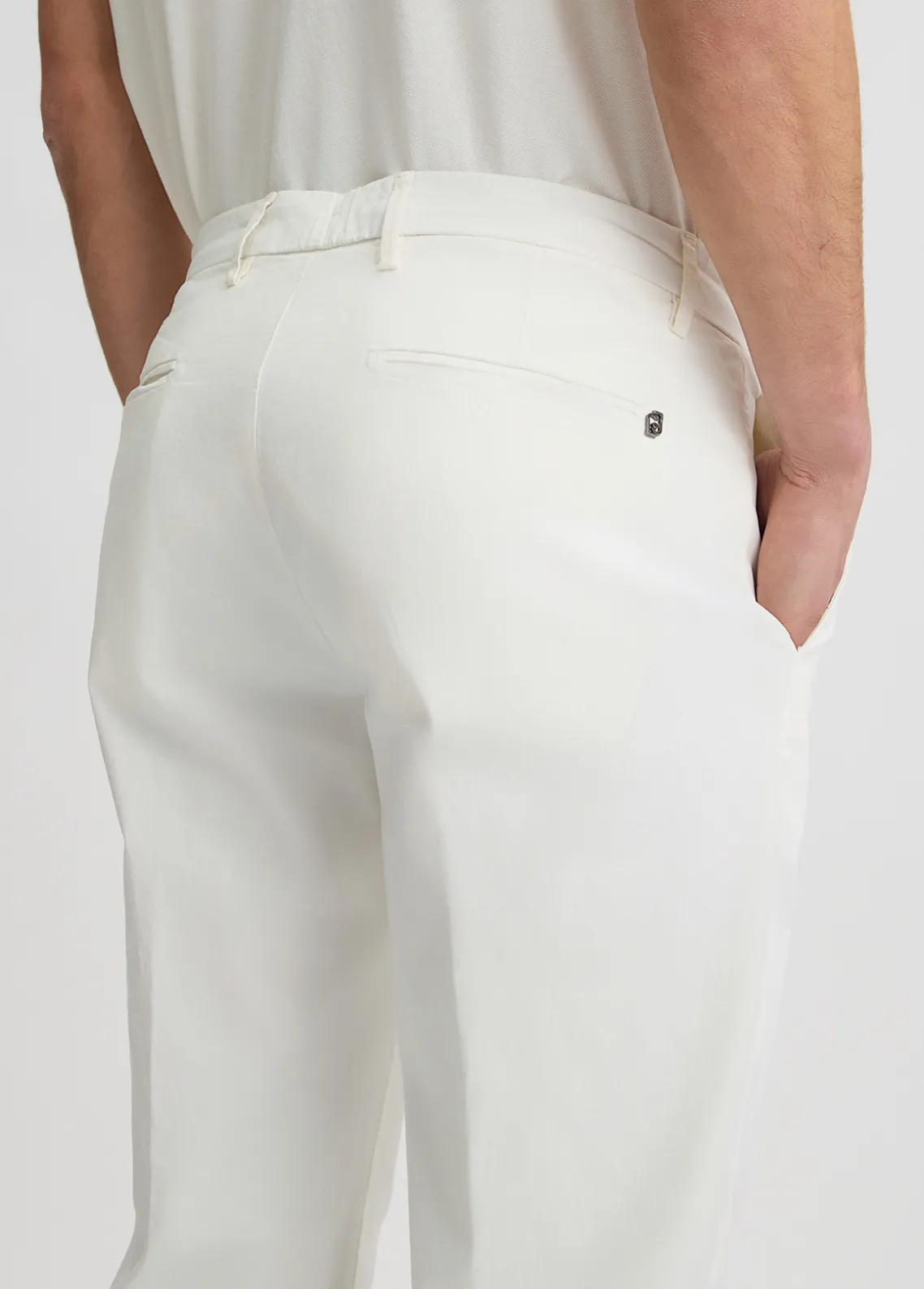 Liu Jo Pantalón chino entallado-Hombre Pantalones