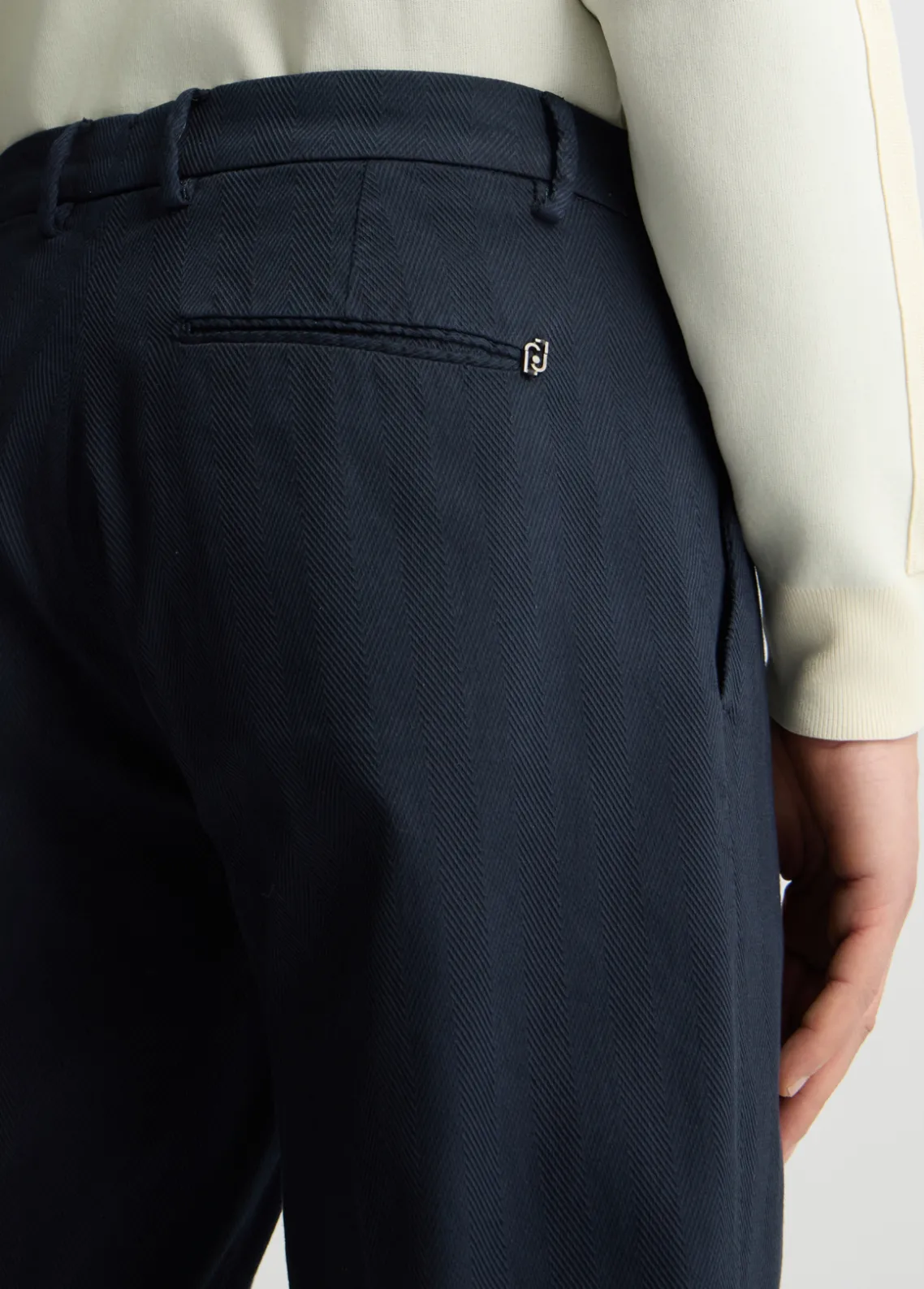 Liu Jo Pantalón chino entallado-Hombre Pantalones