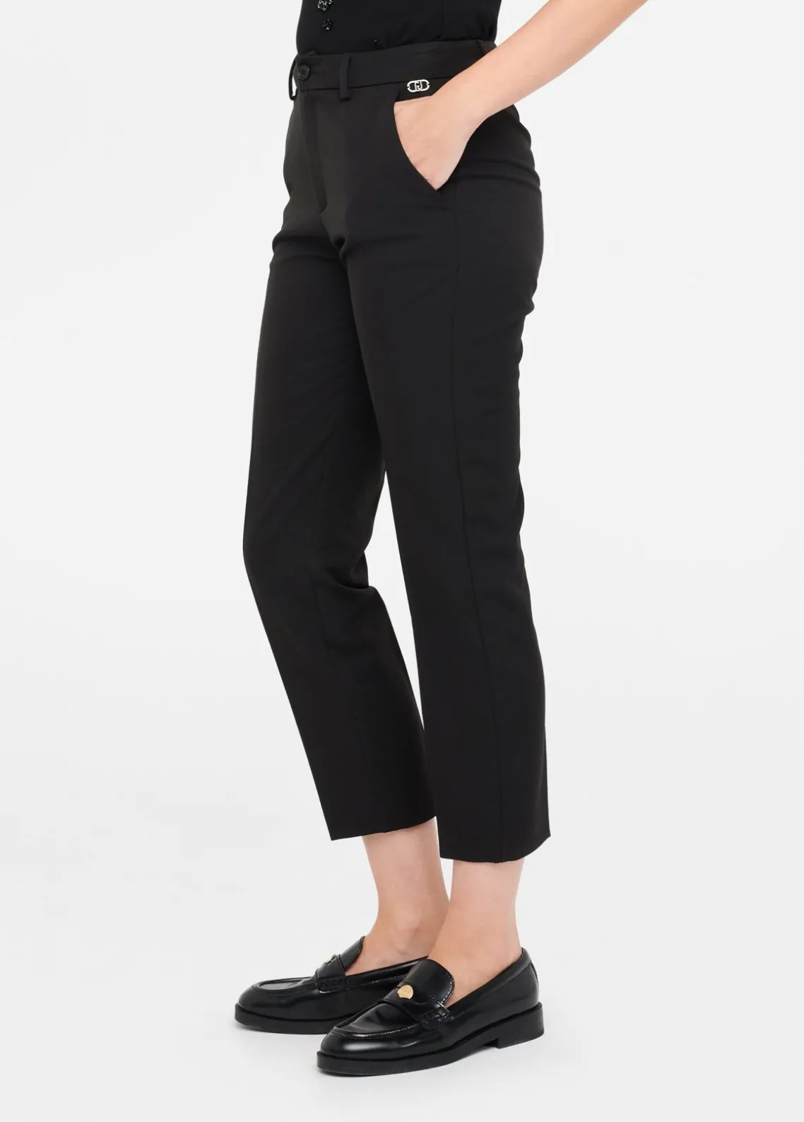 Liu Jo Pantalón chino entallado-Mujer Pantalones