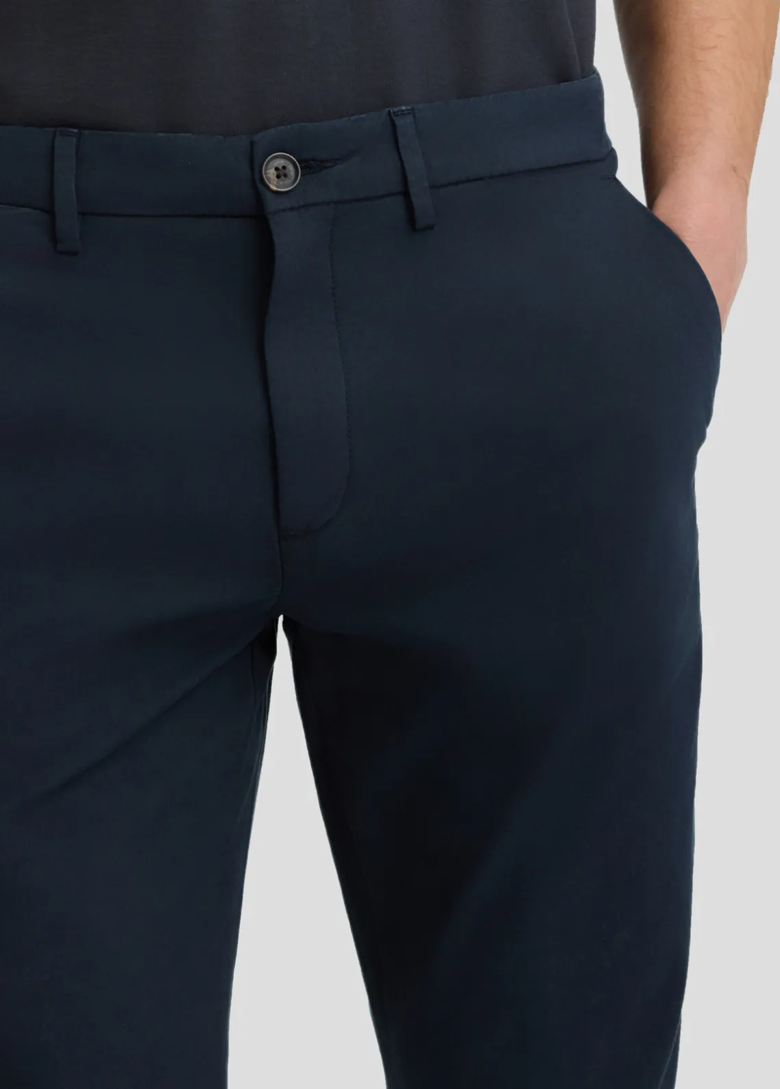 Liu Jo Pantalón chino entallado-Hombre Pantalones