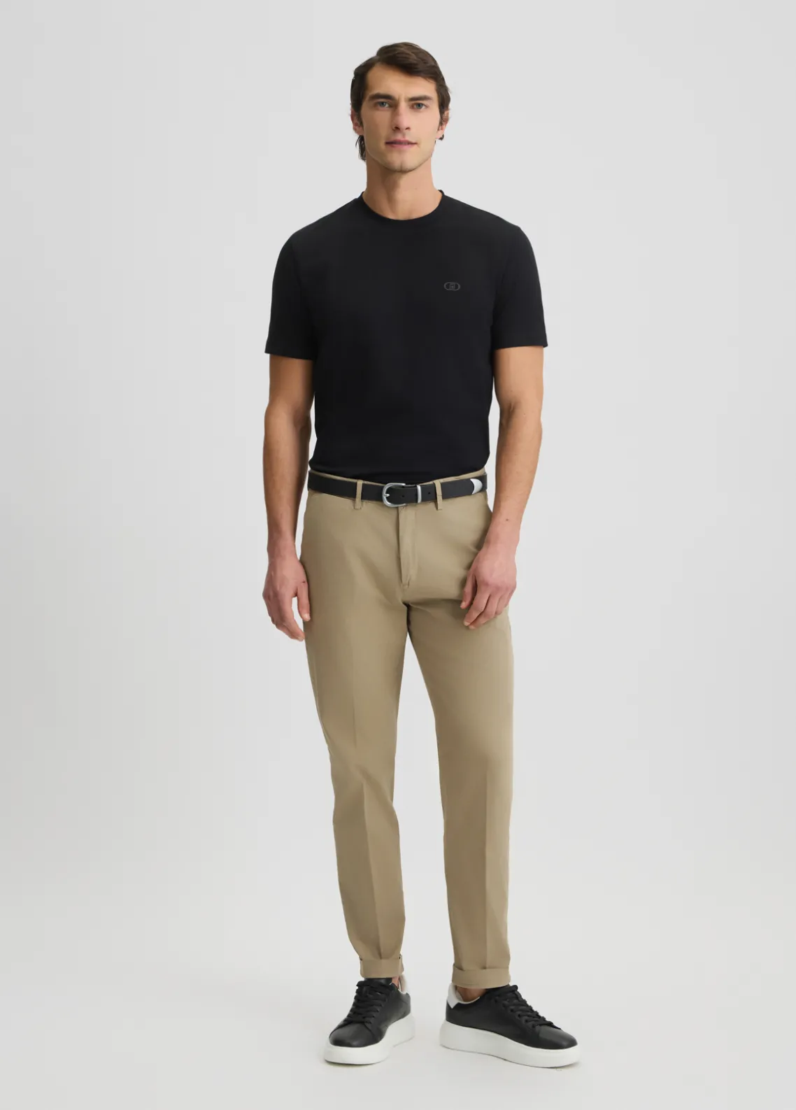 Liu Jo Pantalón chino entallado-Hombre Pantalones