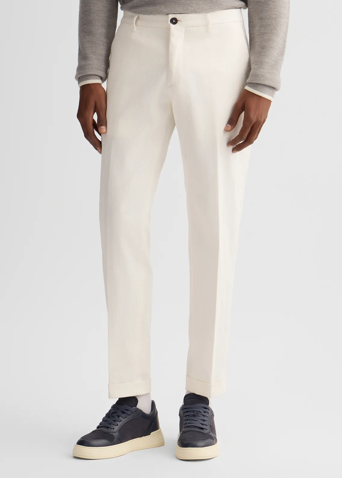 Liu Jo Pantalón chino entallado-Hombre Pantalones