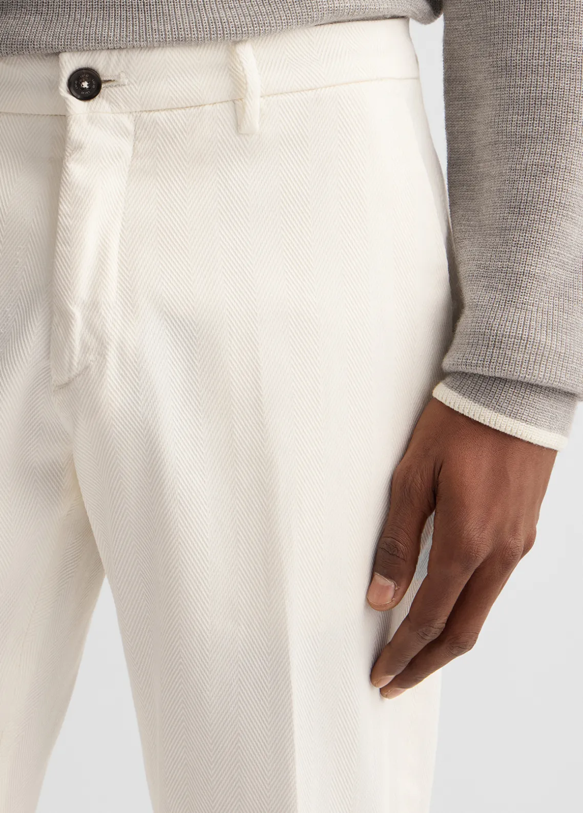 Liu Jo Pantalón chino entallado-Hombre Pantalones
