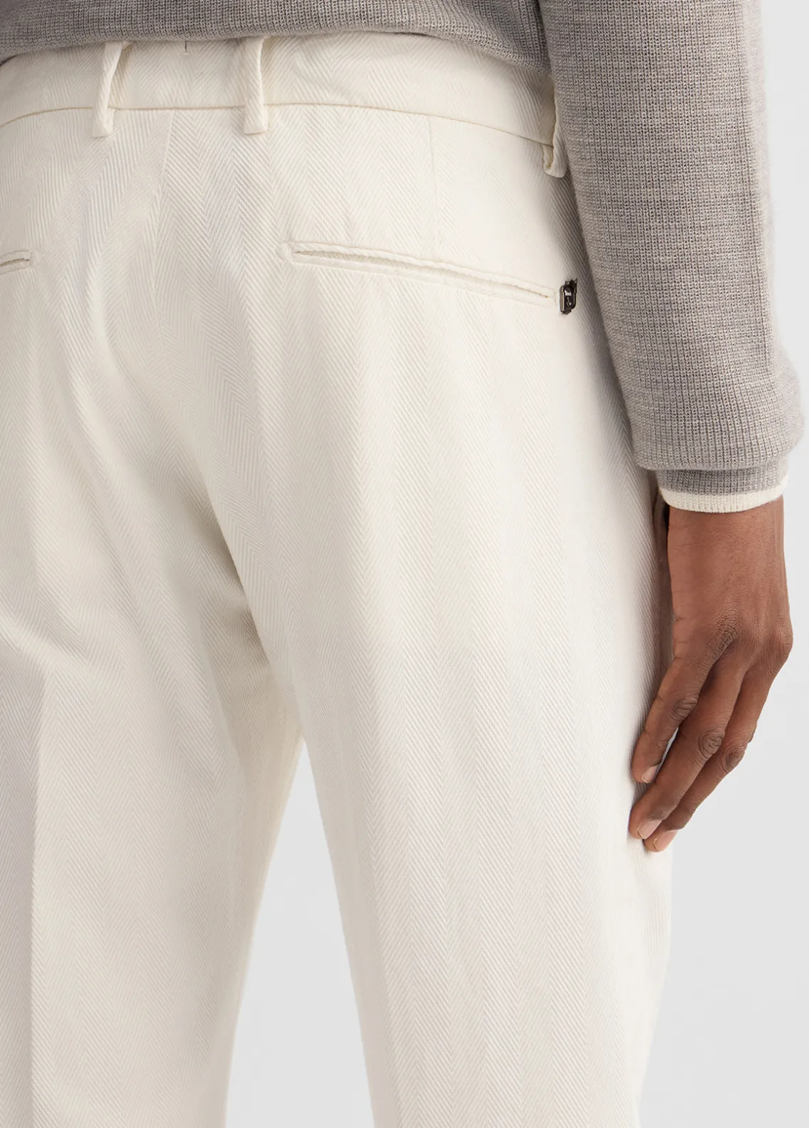 Liu Jo Pantalón chino entallado-Hombre Pantalones