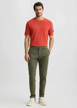Liu Jo Pantalón chino entallado-Hombre Pantalones