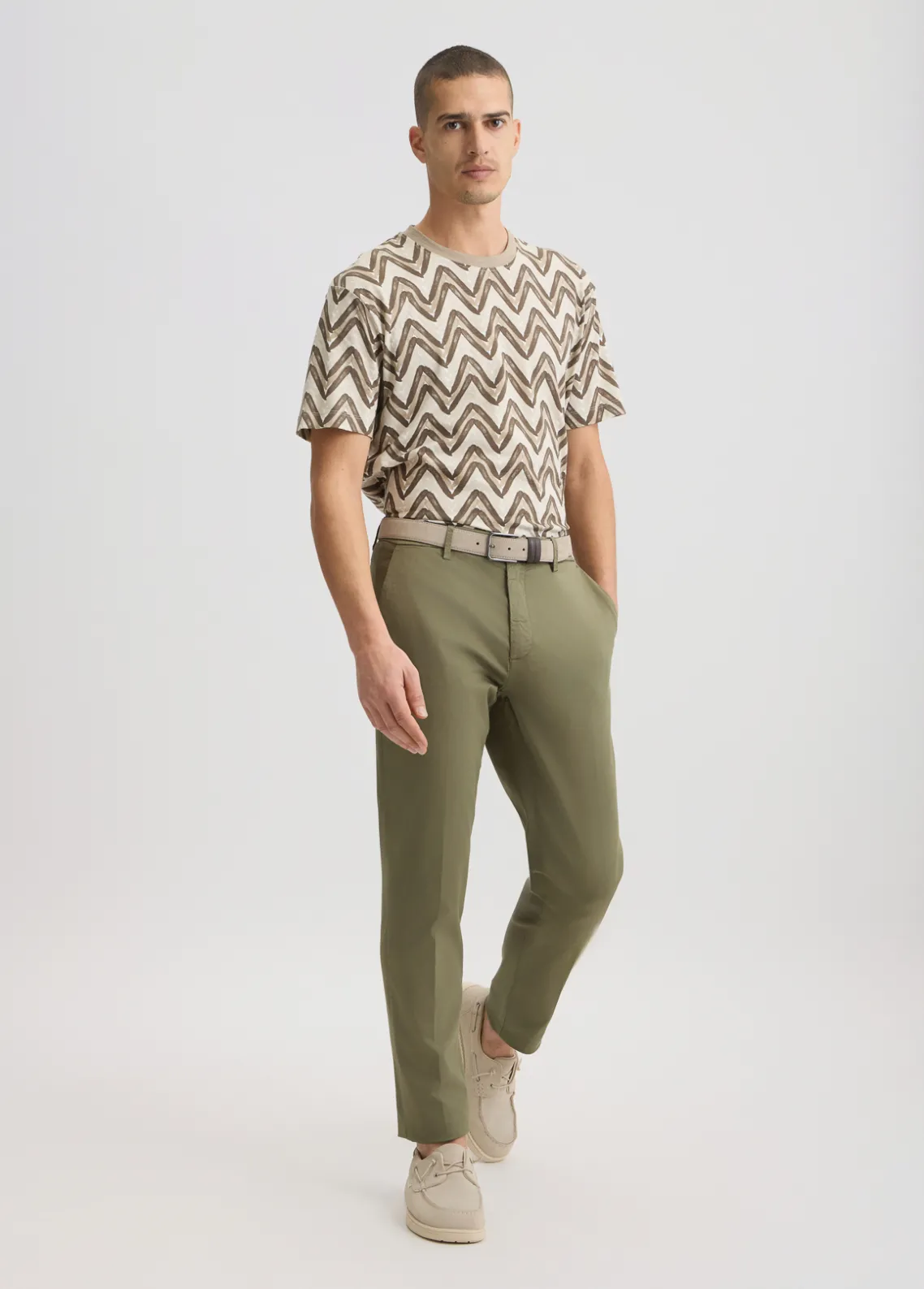 Liu Jo Pantalón chino entallado-Hombre Pantalones