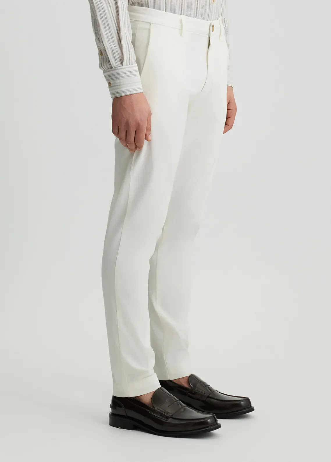 Liu Jo Pantalón chino entallado-Hombre Pantalones