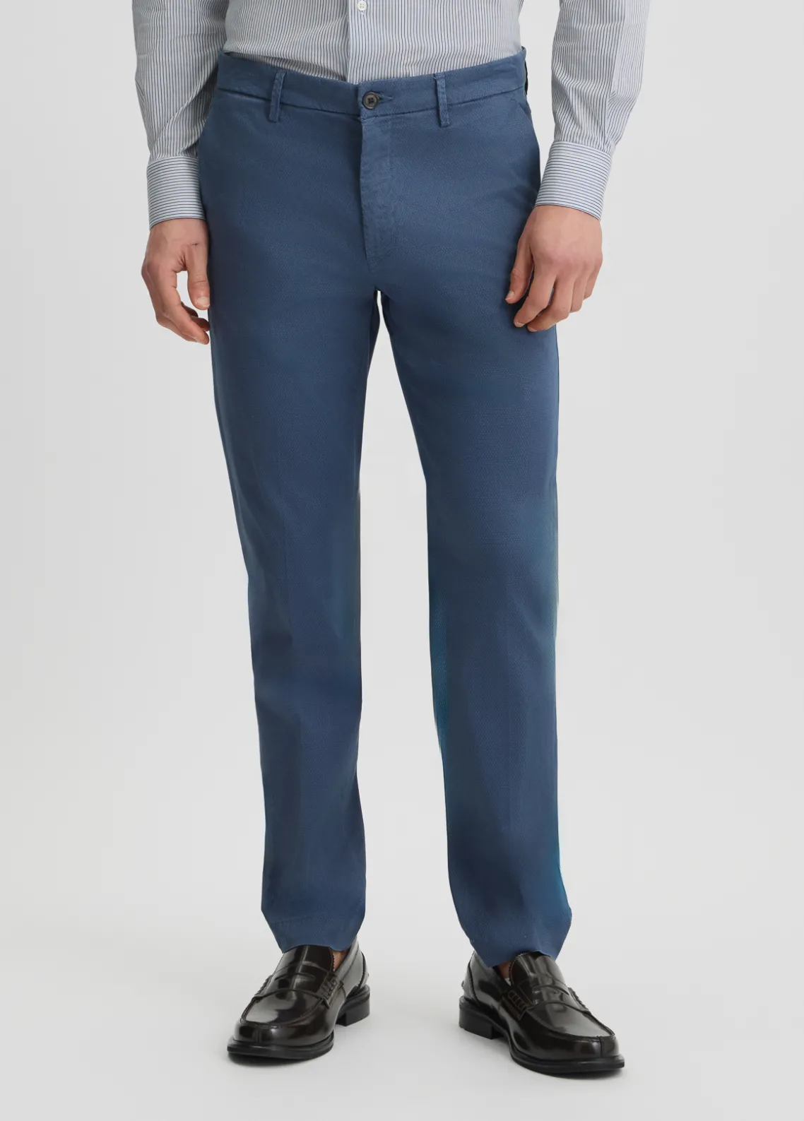 Liu Jo Pantalón chino jacquard-Hombre Pantalones