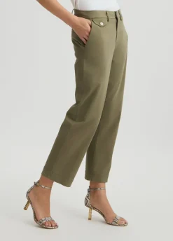 Liu Jo Pantalón chino tobillero-Mujer Pantalones