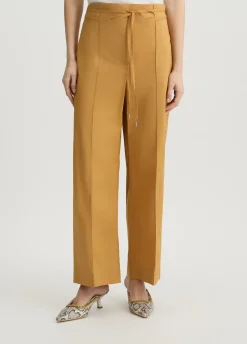 Liu Jo Pantalón con cinturón-Mujer Pantalones