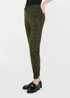 Liu Jo Pantalón con estampado animal-Mujer Ropa Deportiva|Pantalones