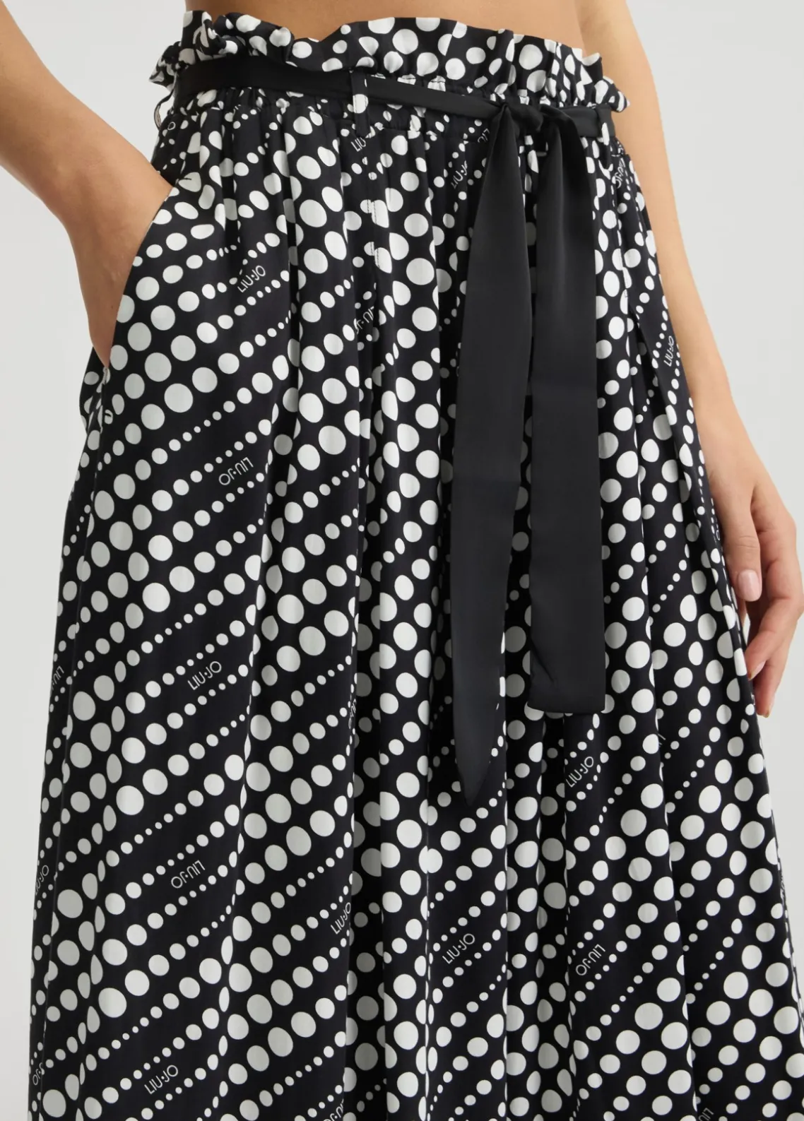 Liu Jo Pantalón con estampado de lunares-Mujer Moda Baño|Pantalones
