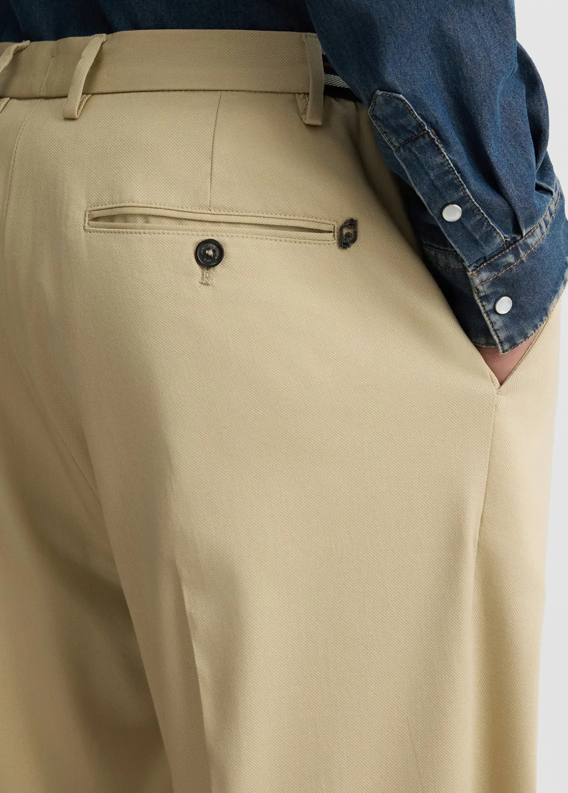 Liu Jo Pantalón con inserción elástica-Hombre Pantalones