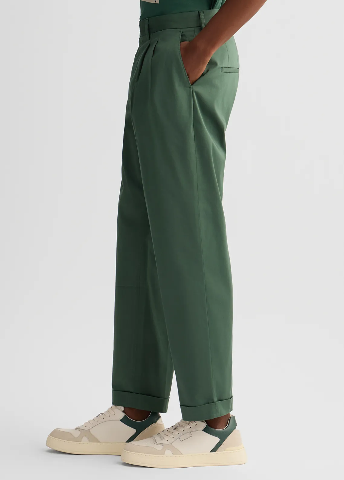 Liu Jo Pantalón con pinzas para hombre-Hombre Pantalones