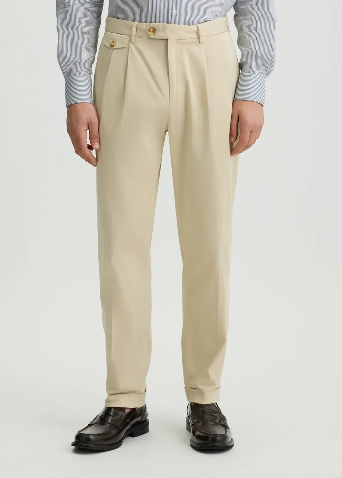 Liu Jo Pantalón con pinzas para hombre-Hombre Pantalones