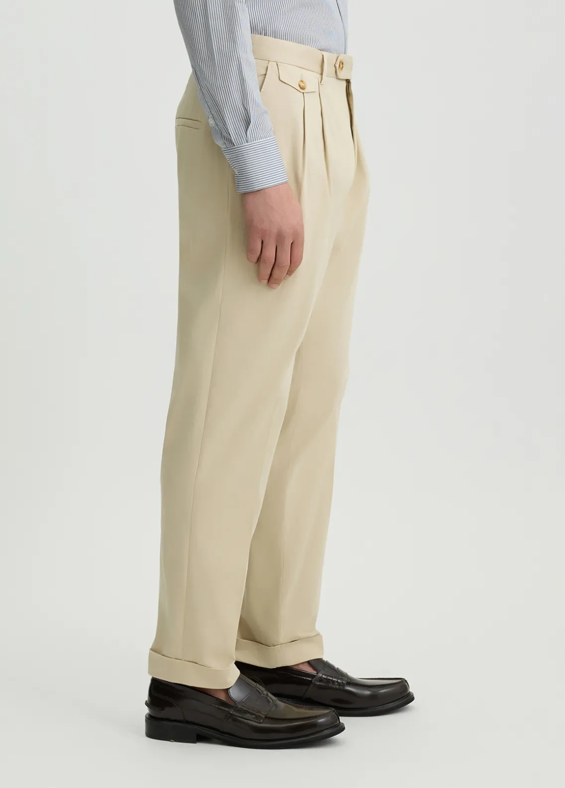 Liu Jo Pantalón con pinzas para hombre-Hombre Pantalones