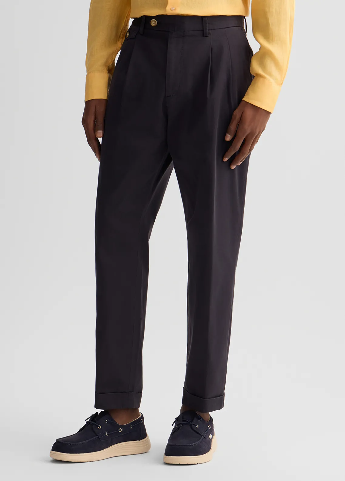Liu Jo Pantalón con pinzas para hombre-Hombre Pantalones