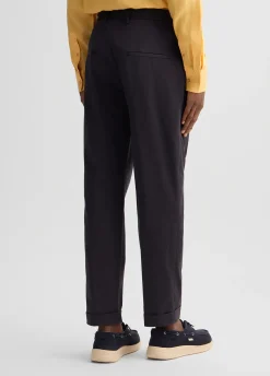 Liu Jo Pantalón con pinzas para hombre-Hombre Pantalones