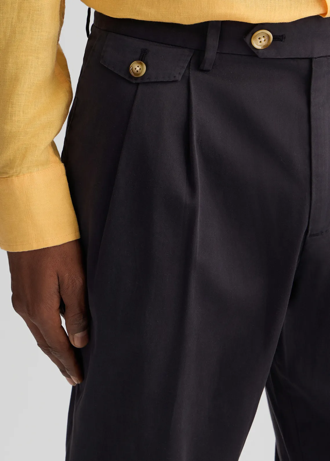 Liu Jo Pantalón con pinzas para hombre-Hombre Pantalones