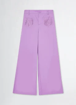 Liu Jo Pantalón con strass- Pantalones Y Faldas
