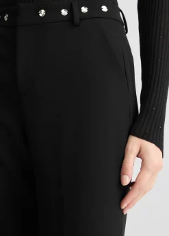 Liu Jo Pantalón con strass-Mujer Pantalones|Tailleur
