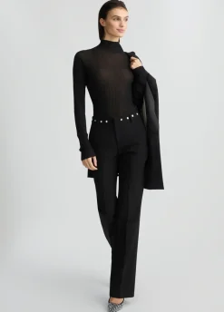 Liu Jo Pantalón con strass-Mujer Pantalones|Tailleur