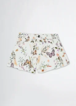 Liu Jo Pantalón corto de algodón estampado- Pantalones Y Faldas