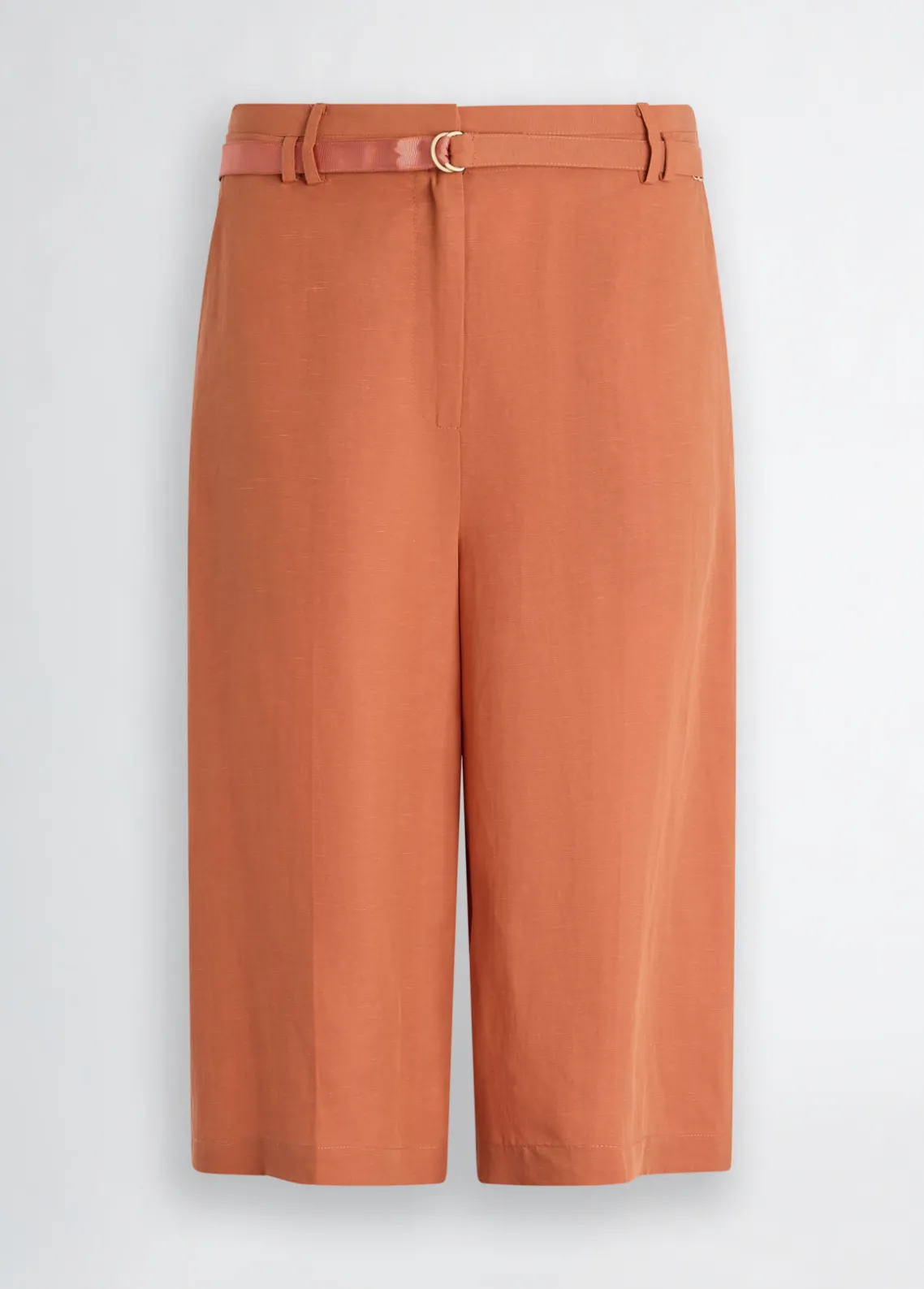 Liu Jo Pantalón corto en mezcla de lino-Mujer Pantalones|Tailleur