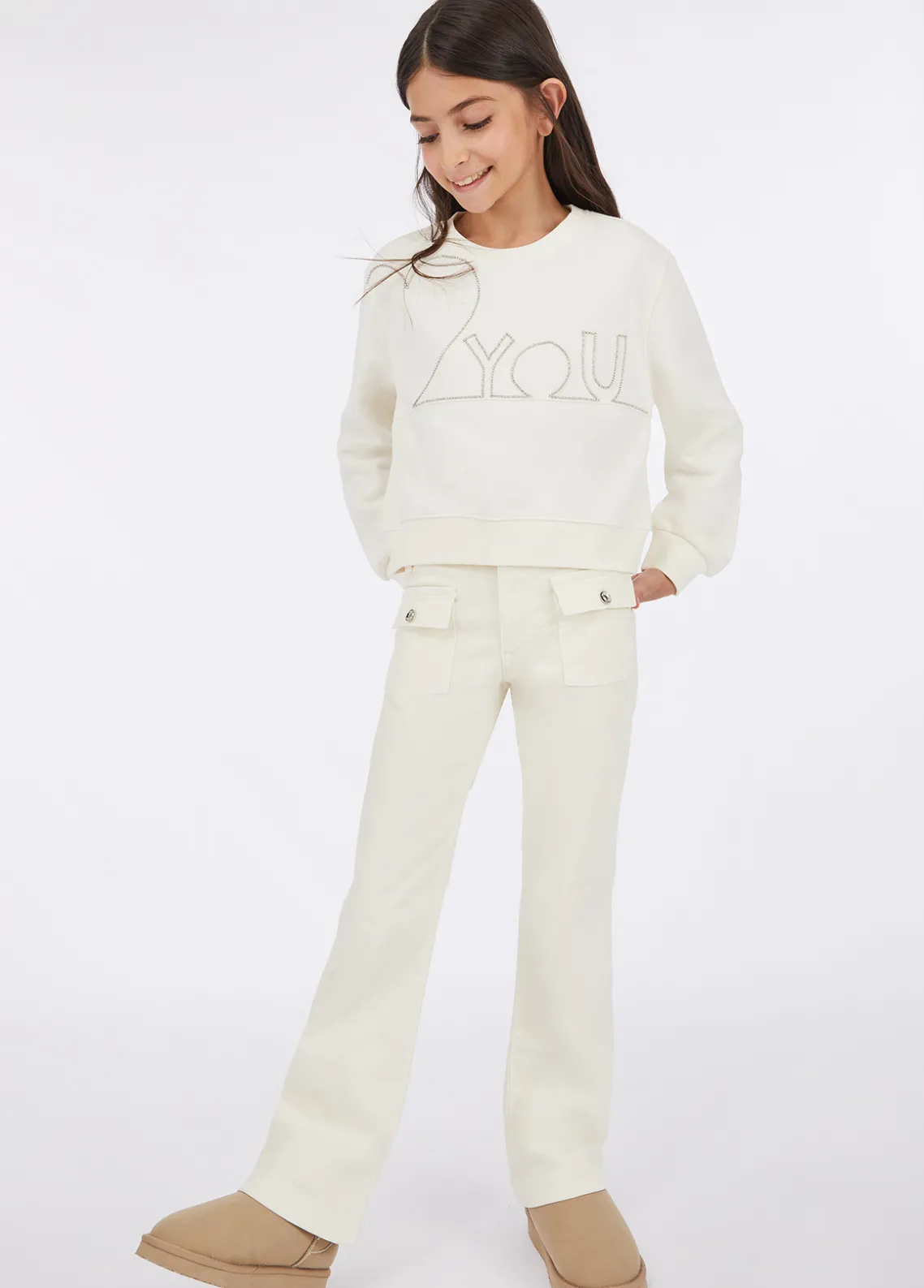 Liu Jo Pantalón de algodón- Pantalones Y Faldas